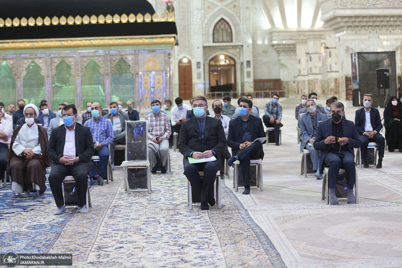 تجدید میثاق سرپرست و کارکنان موسسه تنظیم و نشر آثار امام خمینی(س) با آرمان های بنیانگذار جمهوری اسلامی