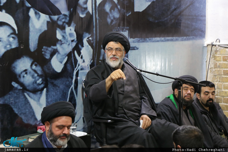 مراسنم عزاداری شهات حضرت زهرا(س) در بیت تاریخی امام خمینی در قم