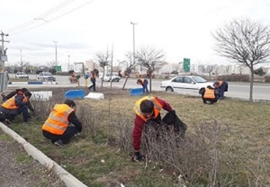 مسیر‌های منتهی به شهر اردبیل پاکسازی می‌شود