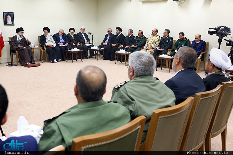 دیدار اعضای ستاد بزرگداشت چهارهزار شهید استان گلستان با رهبر معظم انقلاب 