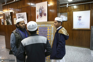 بازدید جمعی از دانش آموزان شرکت کننده هشتمین دوره مسابقات بین المللی دانش آموزی قرآن کریم از جماران