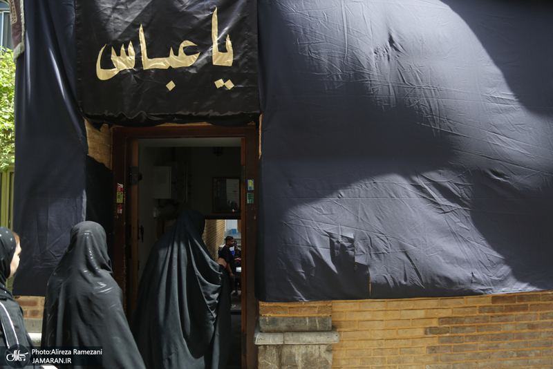 مراسم روز هشتم ماه محرم در خانه موزه شهید مدرس
