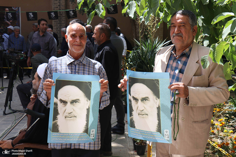 حال و هوای بیت تاریخی امام در خمین در روز 14 خرداد