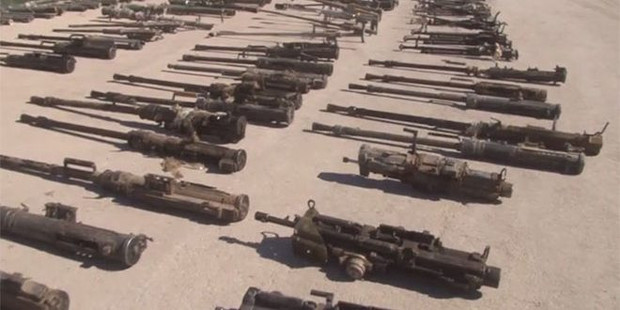 تسلیحات اهدایی آمریکا به معارضان سوری در دستان داعشی‌ها