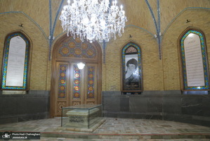 حال و هوای ضریح مطهرحضرت معصومه(س) در روزهای کرونایی