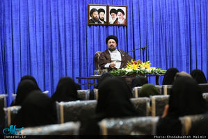دیدار جمعی از مادران شهدا با سید حسن خمینی