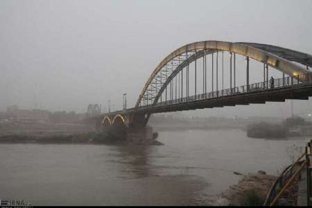 مه‌گرفتگی دید افقی در خوزستان را کاهش داد