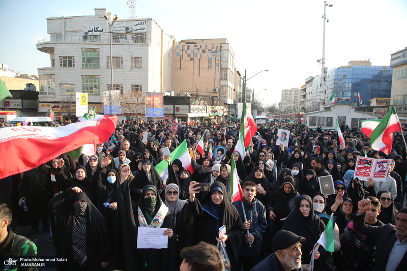 راهپیمایی محکومیت اقدامات تروریستی امریکا و رژیم صهونیستی علیه ملت ایران