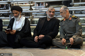 حضور شخصیت های سیاسی و لشکری در سی و پنجمین سالگرد ارتحال حضرت امام خمینی (س) - 2