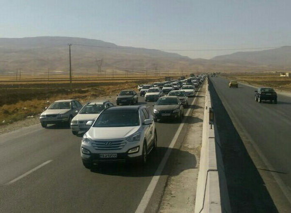 جوی آرام و ترافیکی روان در کلیه جاده‌ها