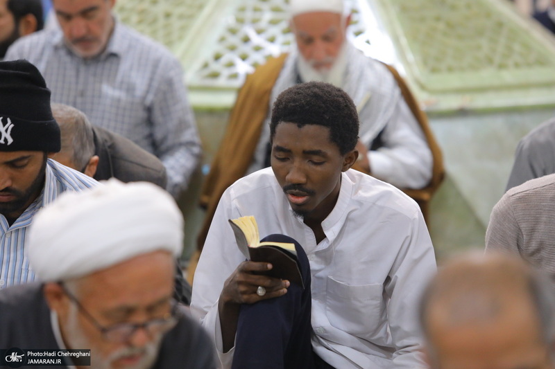 مراسم اعمال ام داوود در قم