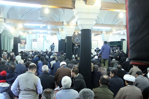 برگزاری مراسم عزاداری شهادت حضرت زهرا(س) در مسجد شیخ‌الاسلام