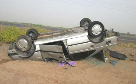 واژگونی خودروی سواری در کوهپایه اصفهان سه کشته برجا گذاشت