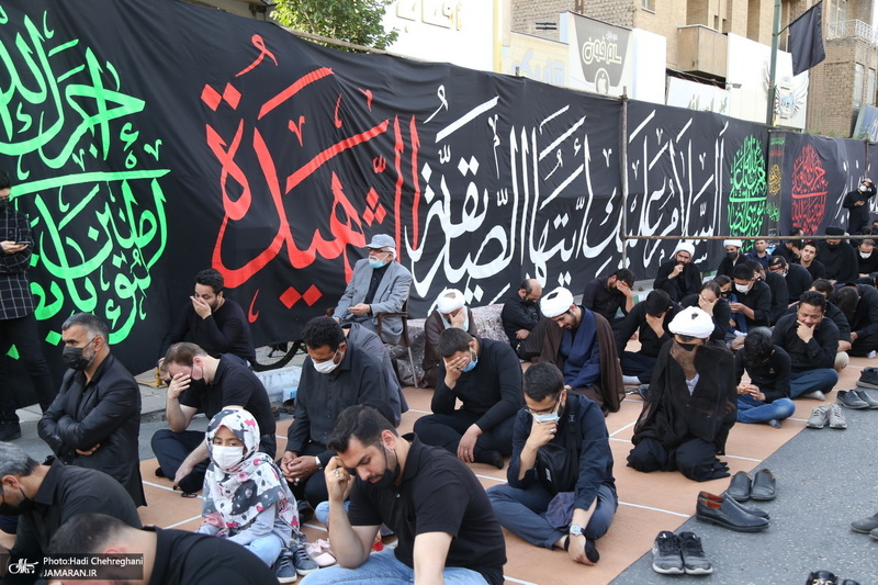 مراسم عزاداری شهادت حضرت امام علی(ع) با حضور آیت الله العظمی وحید خراسانی