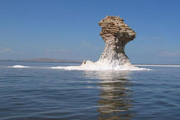 تراز دریاچه ارومیه با آغاز بارش های پاییزی افزایش می یابد
