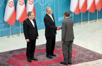 پزشکیان و عراقچی در تبریک سالروز پیروزی انقلاب اسلامی از سوی سفرا و رؤسای سازمان‌های بین المللی مقیم تهران (14)