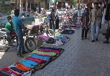 اجاره پیاده رو های تهران به برخی مشاغل