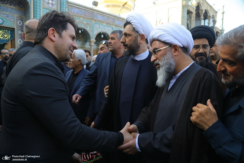 مراسم تشییع آیت الله موسوی تبریزی (ره)