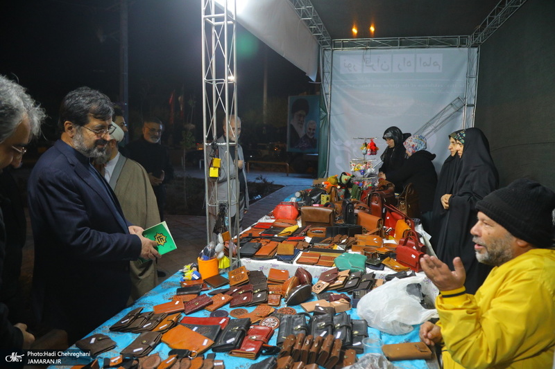 مراسم افتتاح دهمین نمایشگاه قرآن و عترت استان قم در مجتمع فرهنگی یادگار امام‎