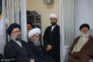 دومین شب عزاداری حضرت فاطمه (س) در بیت آیت الله دوستی زنجانی‎