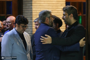 مراسم ختم مادر مهدی طباطبایی