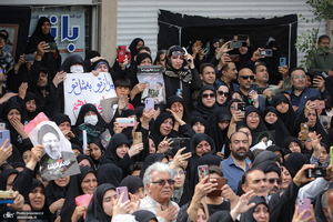 مراسم تشییع پیکر رئیس جمهور شهید در مشهد