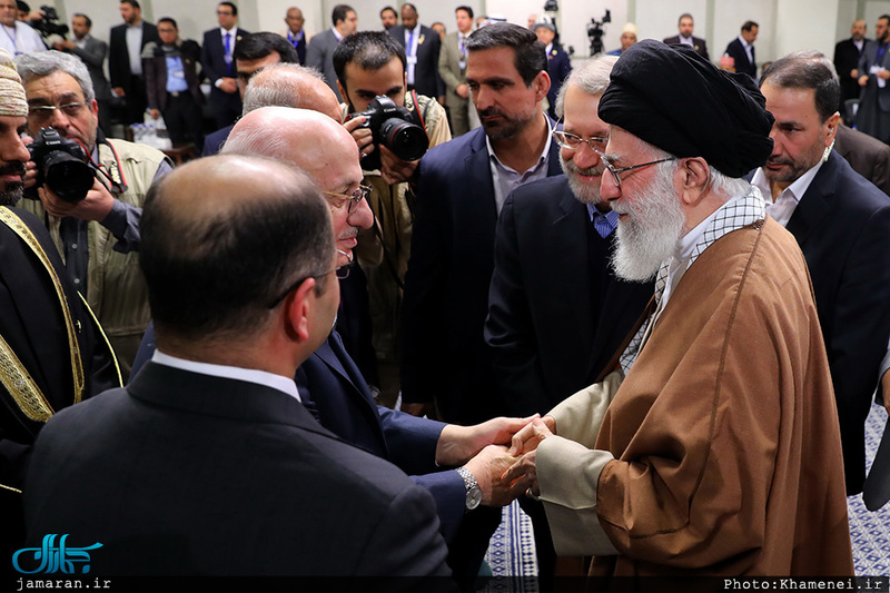  دیدار شرکت‌کنندگان در سیزدهمین کنفرانس اتحادیه بین‌المجالس سازمان همکاری اسلامی با رهبر معظم انقلاب