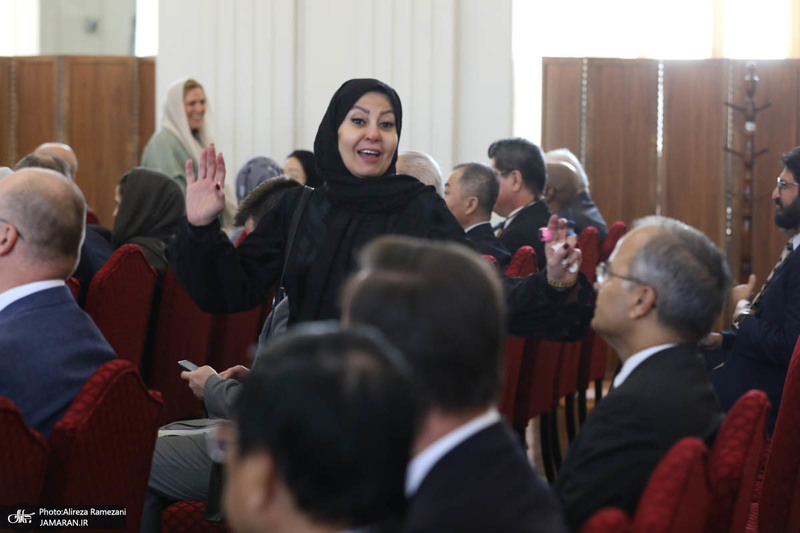 نشست وزیر امور خارجه با سفرا و کارداران و روسای نمایندگی های خارجی و بین‌المللی مقیم تهران