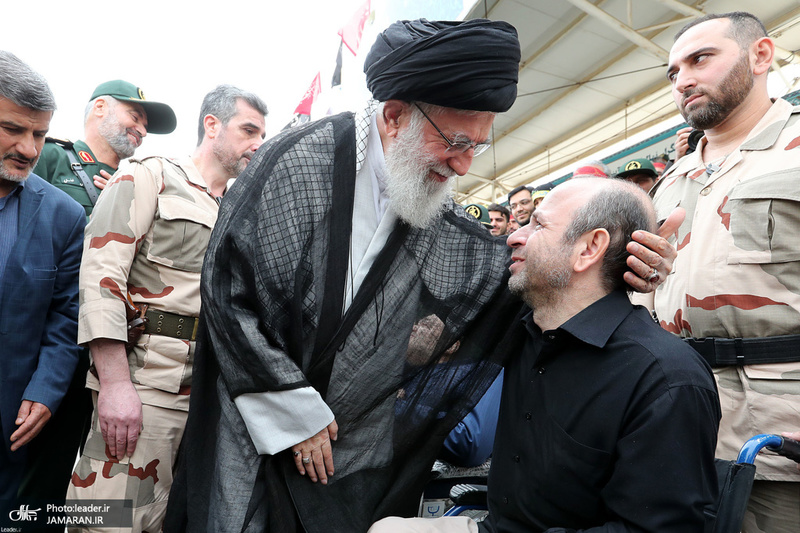 حضور فرمانده کل قوا در مراسم دانش‌آموختگی دانشجویان دانشگاه امام حسین(ع)