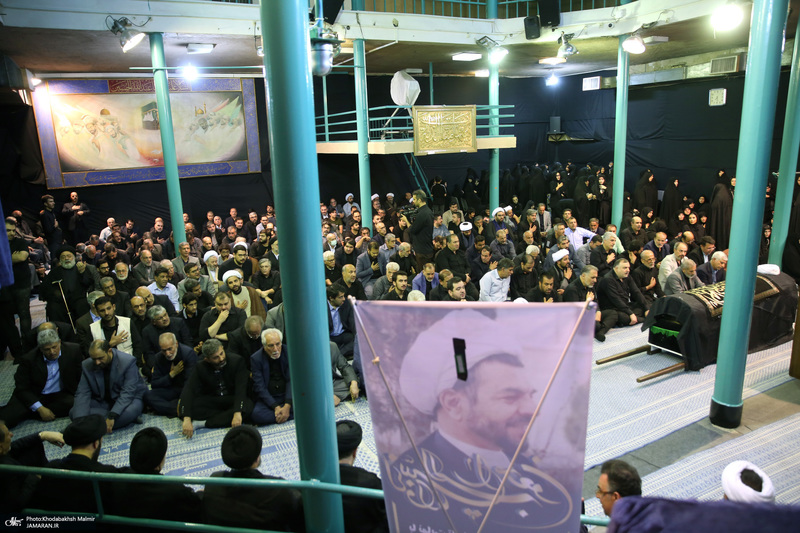 مراسم تشییع مرحوم آیت الله آقای حاج شیخ حسین هاشمیان در حسینیه جماران -2