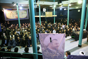 مراسم تشییع مرحوم آیت الله آقای حاج شیخ حسین هاشمیان در حسینیه جماران -2