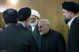 مراسم چهلمین روز درگذشت آیت الله بجنوردی در دائره المعارف بزرگ اسلامی - 3