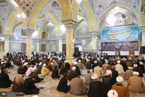 مراسم بزرگداشت مرحوم آیت الله العظمی علوی گرگانی (ره) در قم