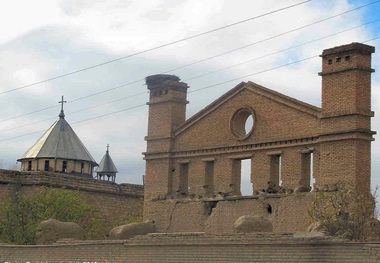 سومین فصل مرمت کلیسای هفتوان سلماس آغاز شد