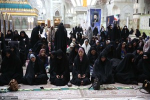 مراسم عزاداری شهادت حضرت امام جعفر صادق (ع) در حرممطهر امام خمینی (س)