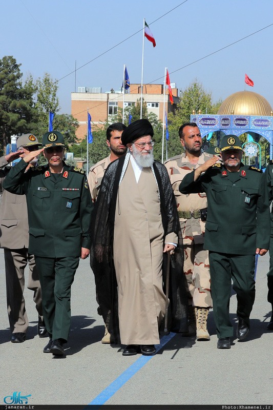 حضور و سخنرانی فرمانده کل قوا  در مراسم دانش‌آموختگی دانشجویان دانشگاه امام حسین(ع)