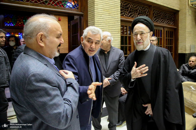 مراسم ختم مهیندخت خاتمی