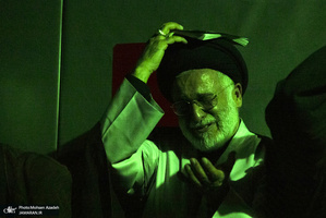 مراسم احیای شب بیست و یکم ماه در محضر استاد امجد