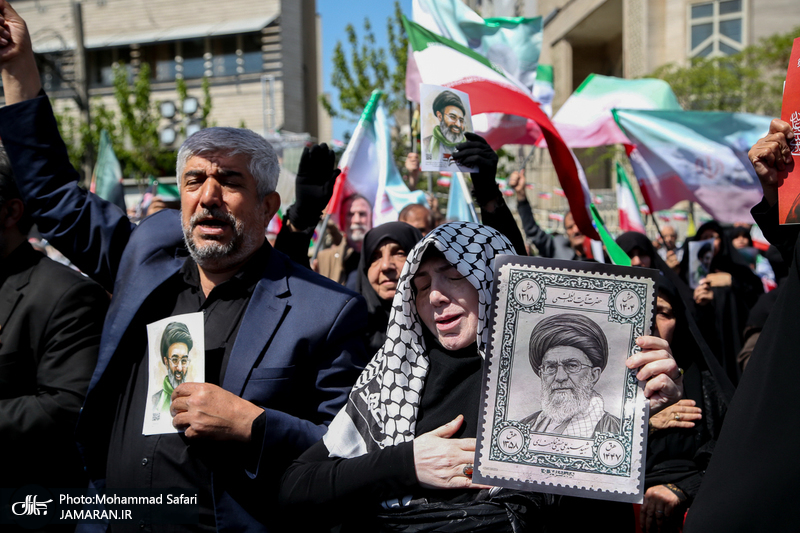مراسم چهلمین روز شهادت رهبر شهید انقلاب -3