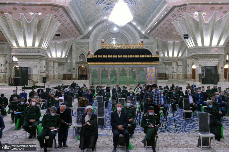 تجدید میثاق سرپرست و کارکنان بنیاد شهید و امور ایثارگران تهران بزرگ با آرمان های امام(س)