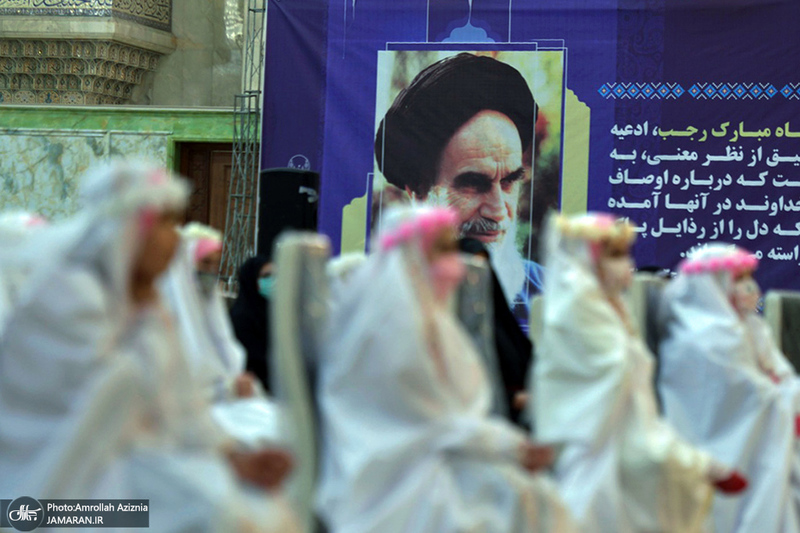 مراسم جشن تکلیف فرزندان کارکنان معاونت آماد و پشتیبانی سپاه در حرم مطهر امام خمینی(س)