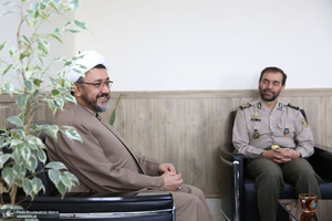 دیدار پیشکسوتان رژه 19 تیر 1358 با رییس موسسه تنظیم و نشر آثار امام خمینی (س)