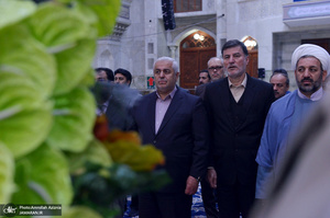 تجدید میثاق مدیرکل و کارکنان بنیاد شهید و امور ایثارگران تهران بزرگ با آرمان های حضرت امام(س)