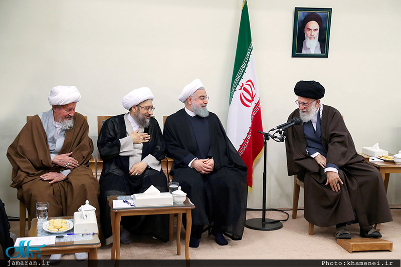 دیدار رئیس و اعضای مجلس خبرگان رهبری با رهبر معظم انقلاب 