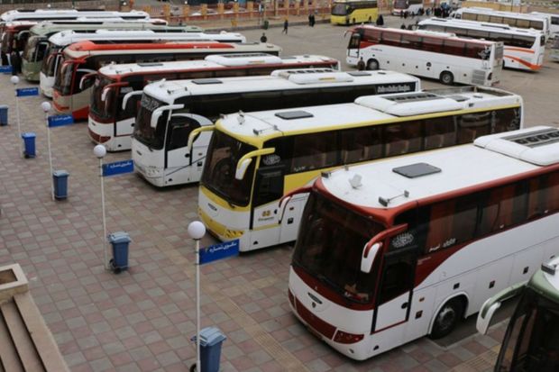 ۲۵۵ وسیله نقلیه مسافری کار بازگشت زائران  اربعین استان مرکزی را انجام می‌دهند