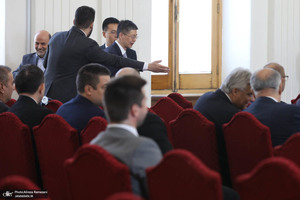 نشست وزیر امور خارجه با سفرا و کارداران و روسای نمایندگی های خارجی و بین‌المللی مقیم تهران