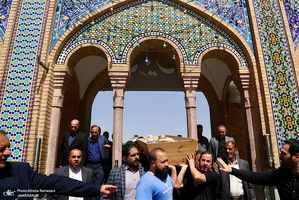 مراسم تشییع برادر آیت الله هاشمی رفسنجانی