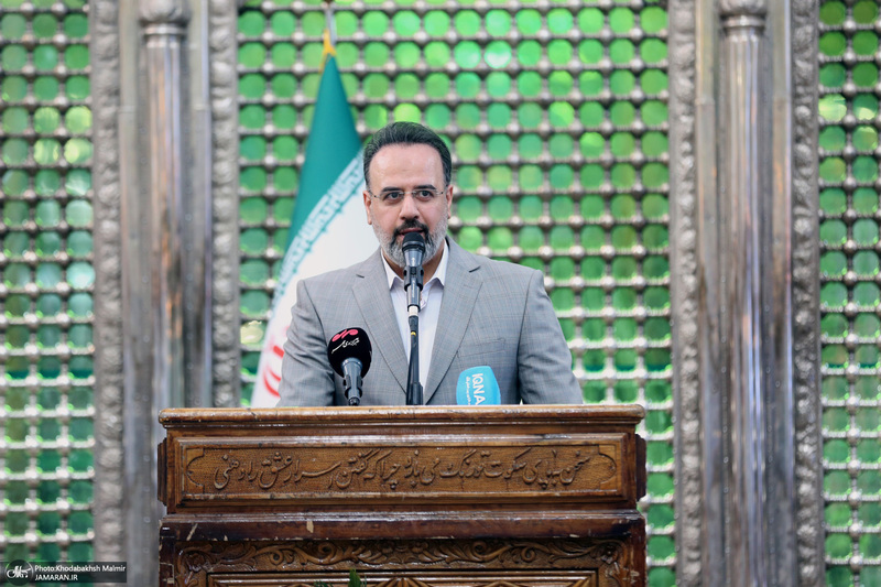 آیین افتتاحیه مرکز فعالیت‌های قرآنی در حرم مطهر حضرت امام خمینی (س)