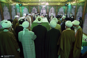 تجدید میثاق هیأت رئیسه و اعضای مجلس خبرگان رهبری با آرمان های امام خمینی(س)