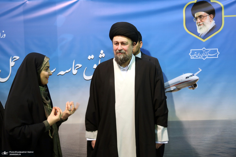 دیدار وزیر و جمعی از کارکنان وزارت راه و شهرسازی با سید حسن خمینی